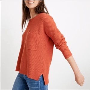 Madewell Thompson Pocket Pullover Sweater